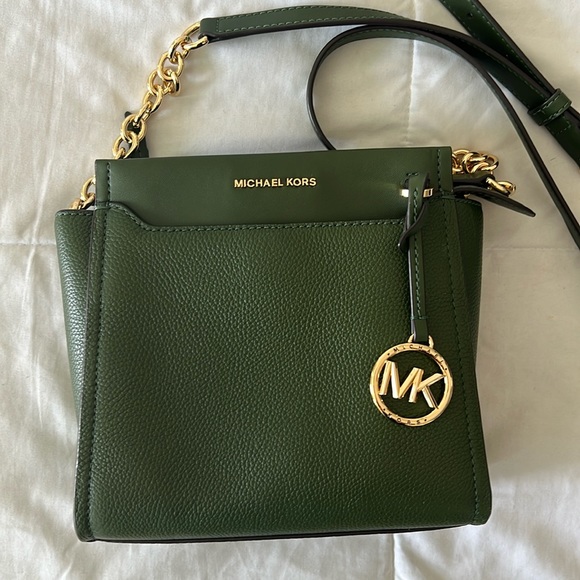 Michael Kors Forest Green Crossbody Bag - Picture 2 of 7